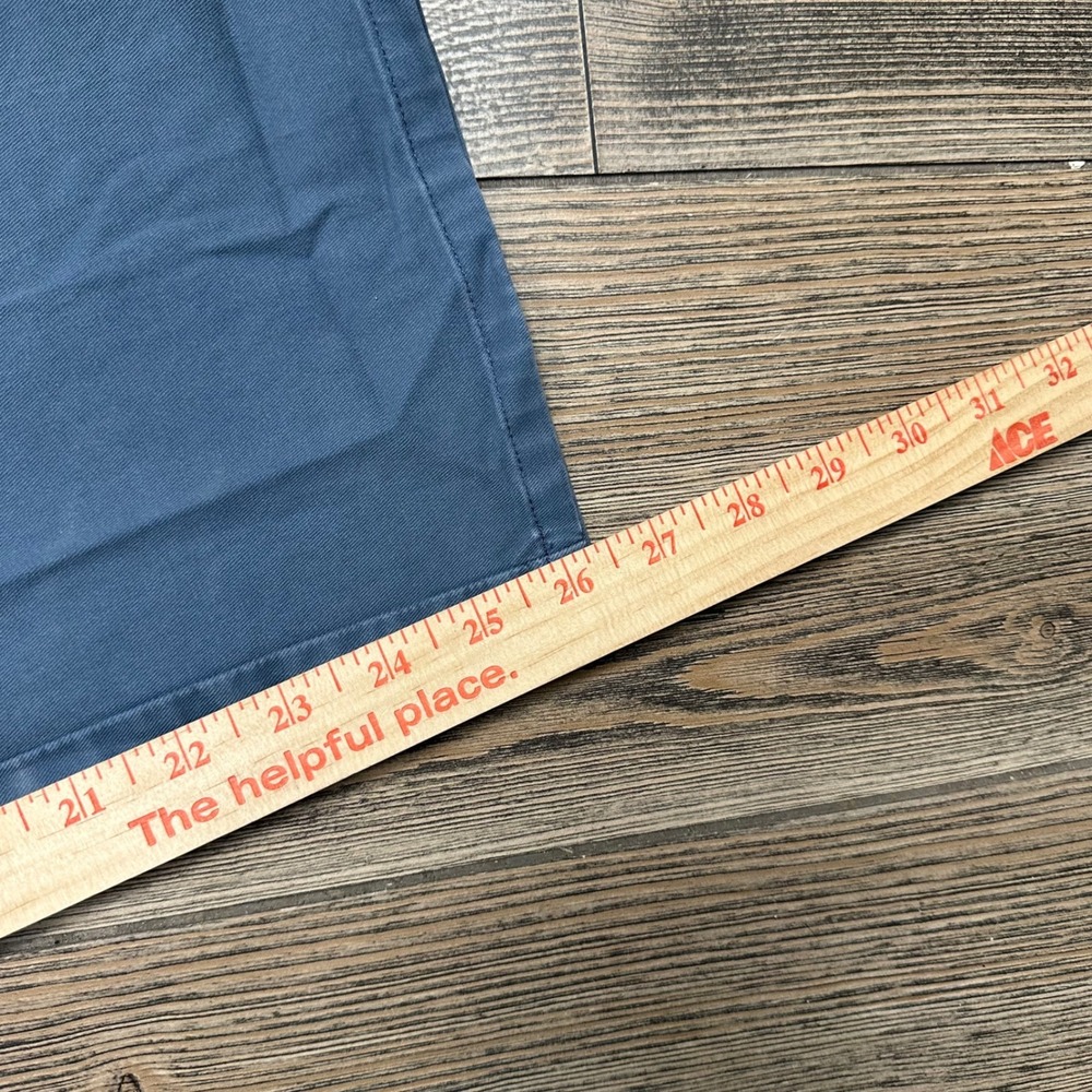 Peter Millar Soft Touch Twill Trouser Mens 42x26.5 Pants Blue Flat Front MCOB48 - Picture 8 of 9